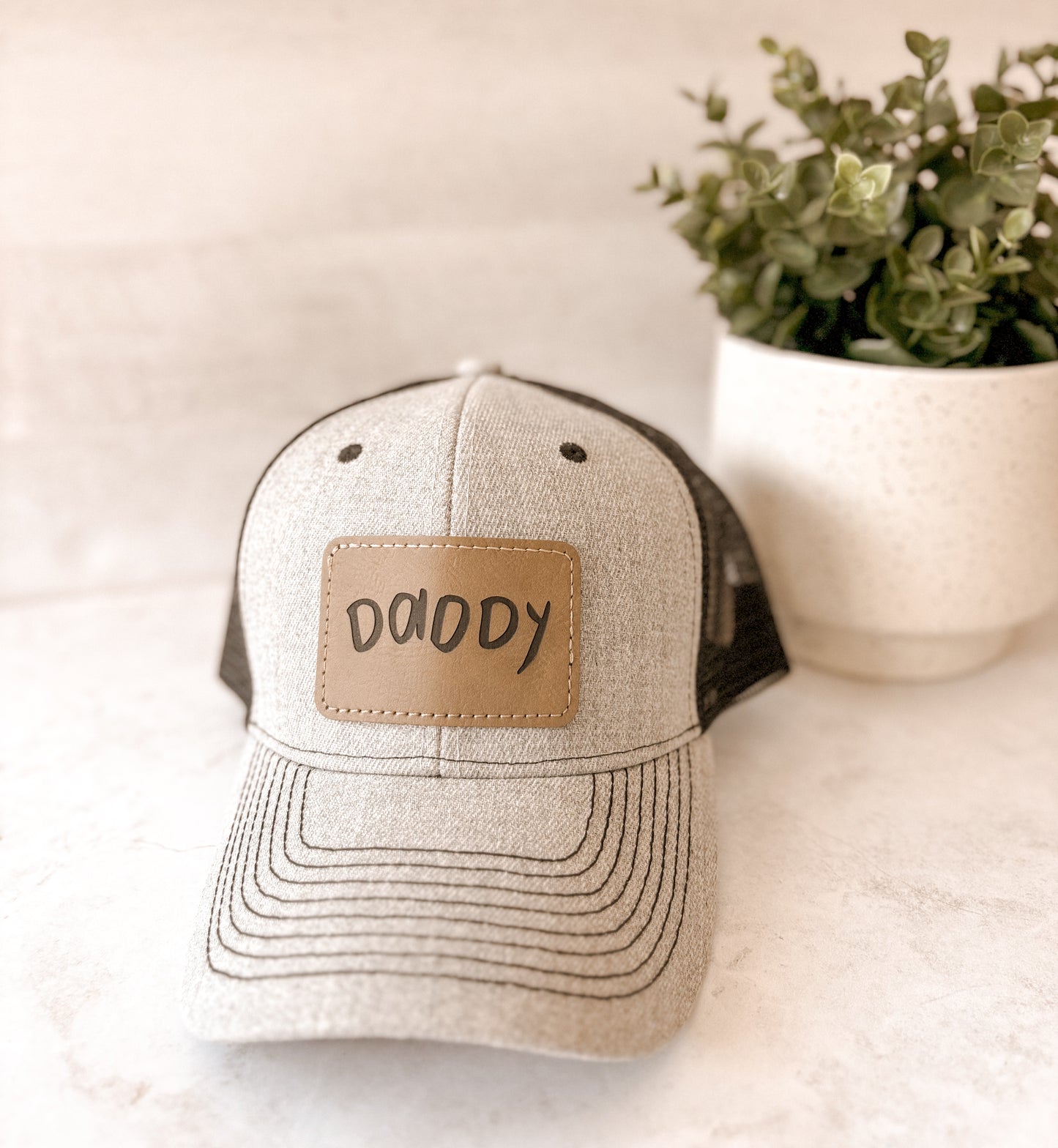 Personalized Hat with Kids Drawing
