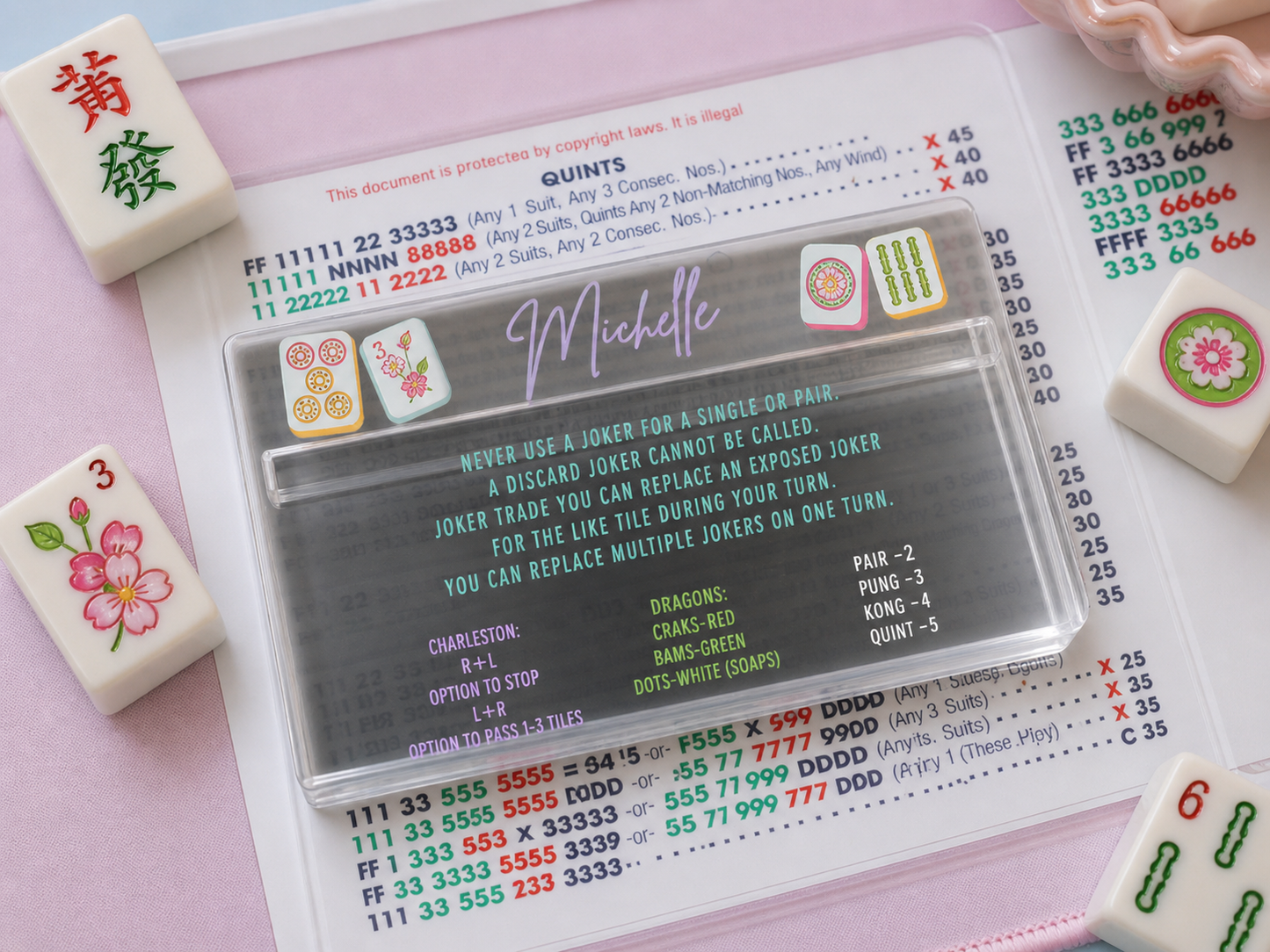 Personalized Mahjong Line Reader