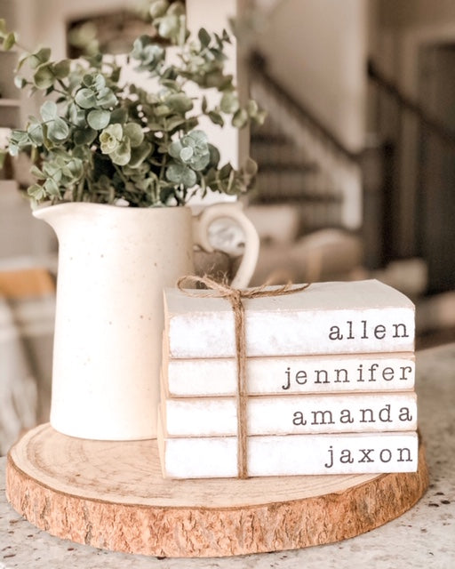 Custom Printed Book Stack