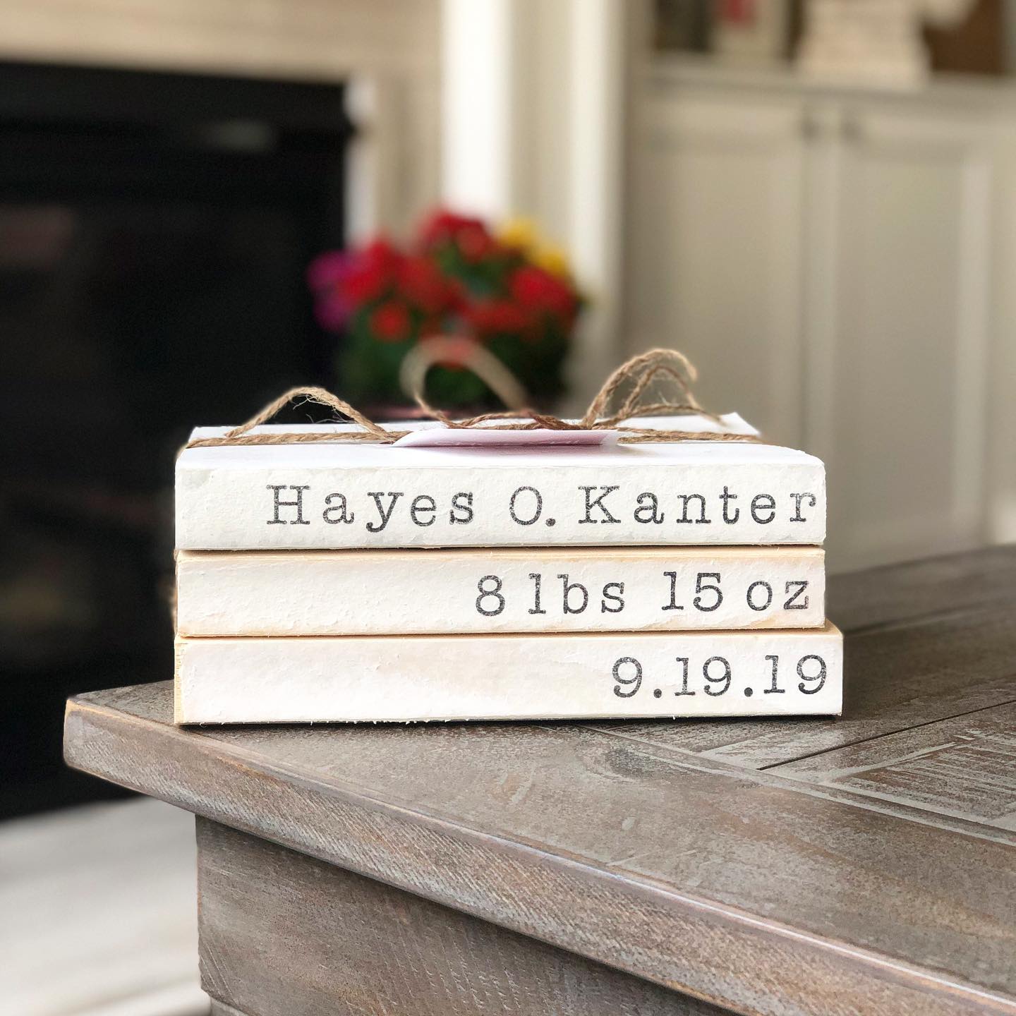 Custom Printed Book Stack