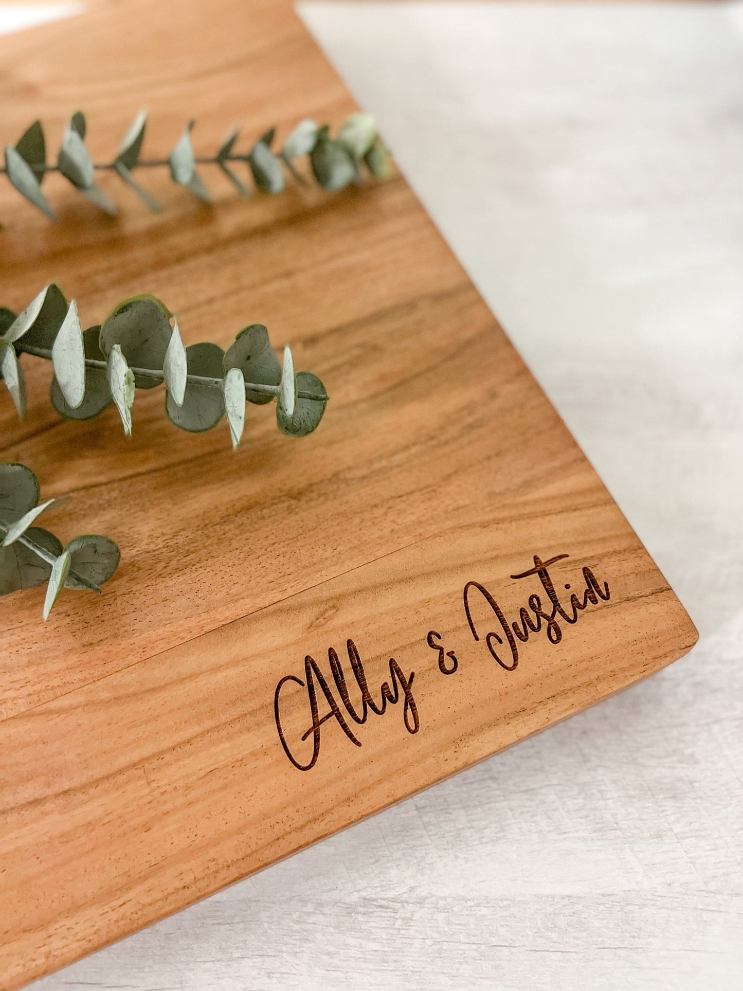 Large Acacia Butcher Chopping Block Board