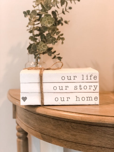 Custom Printed Book Stack