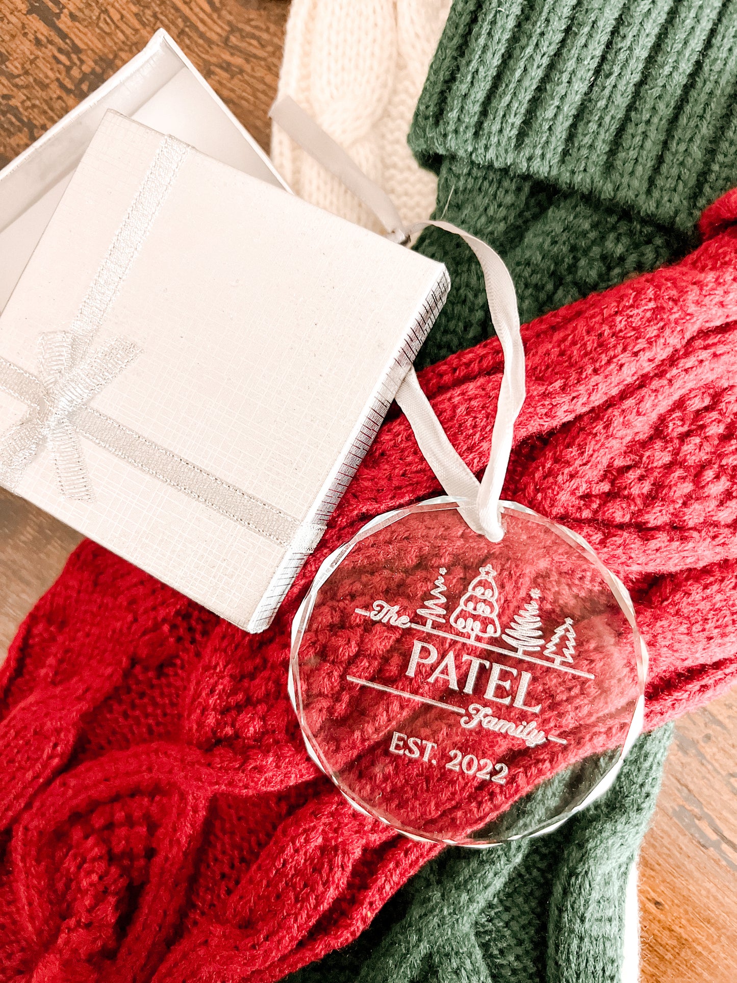 Crystal Christmas Ornament