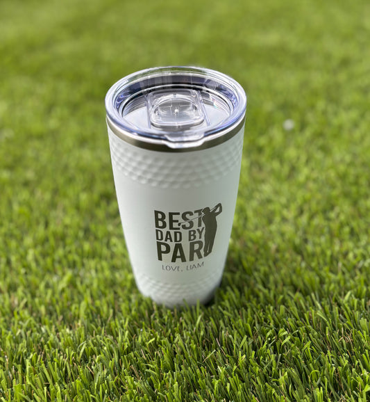 Best Dad by Par Golf Tumbler