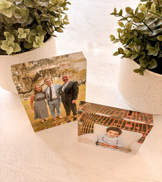 Acrylic Photo Block