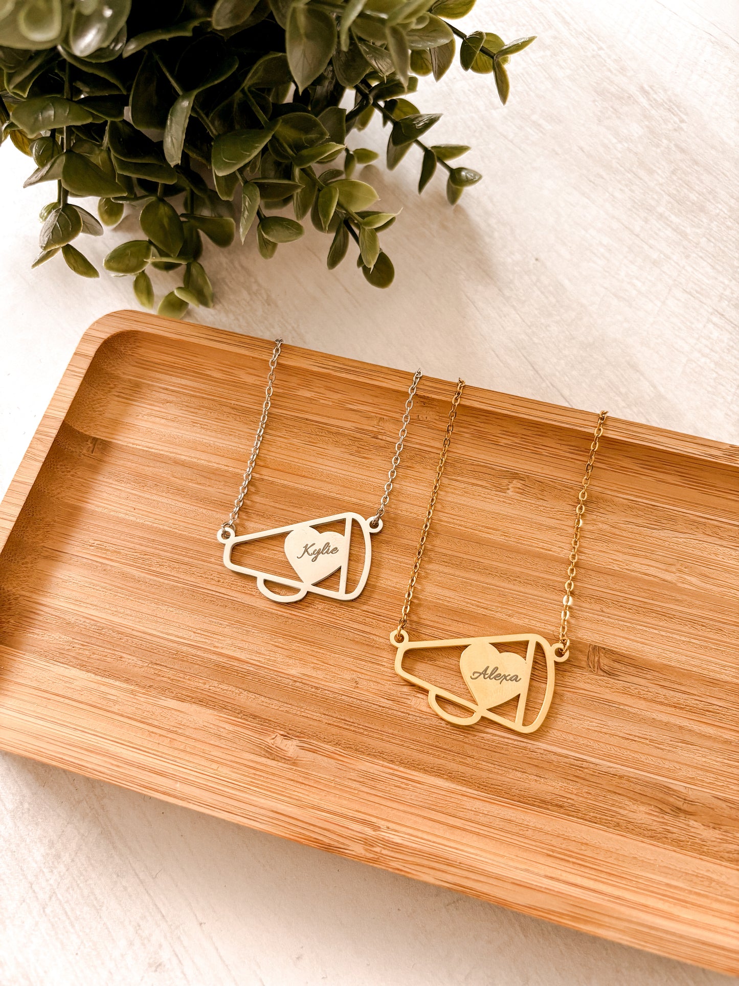 Personalized Cheerleading Necklace