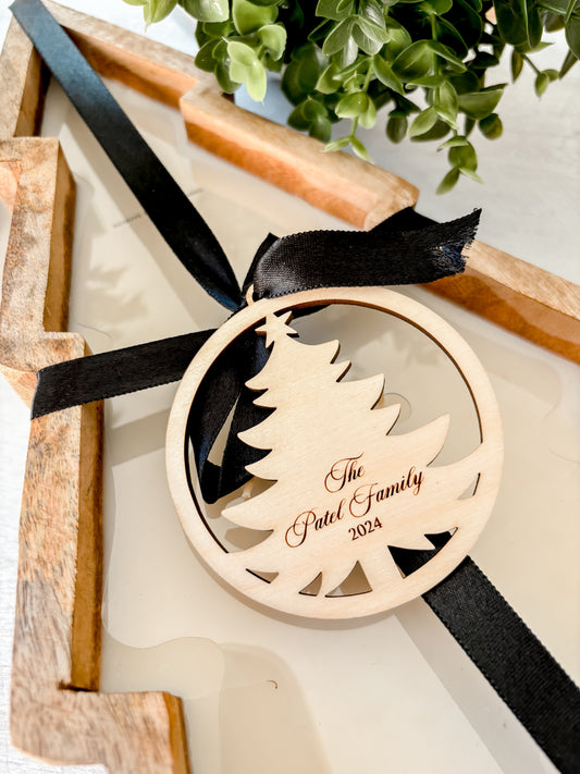 Christmas Tree Family Ornament