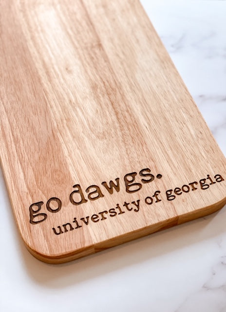 Custom Engraved Charcuterie Board