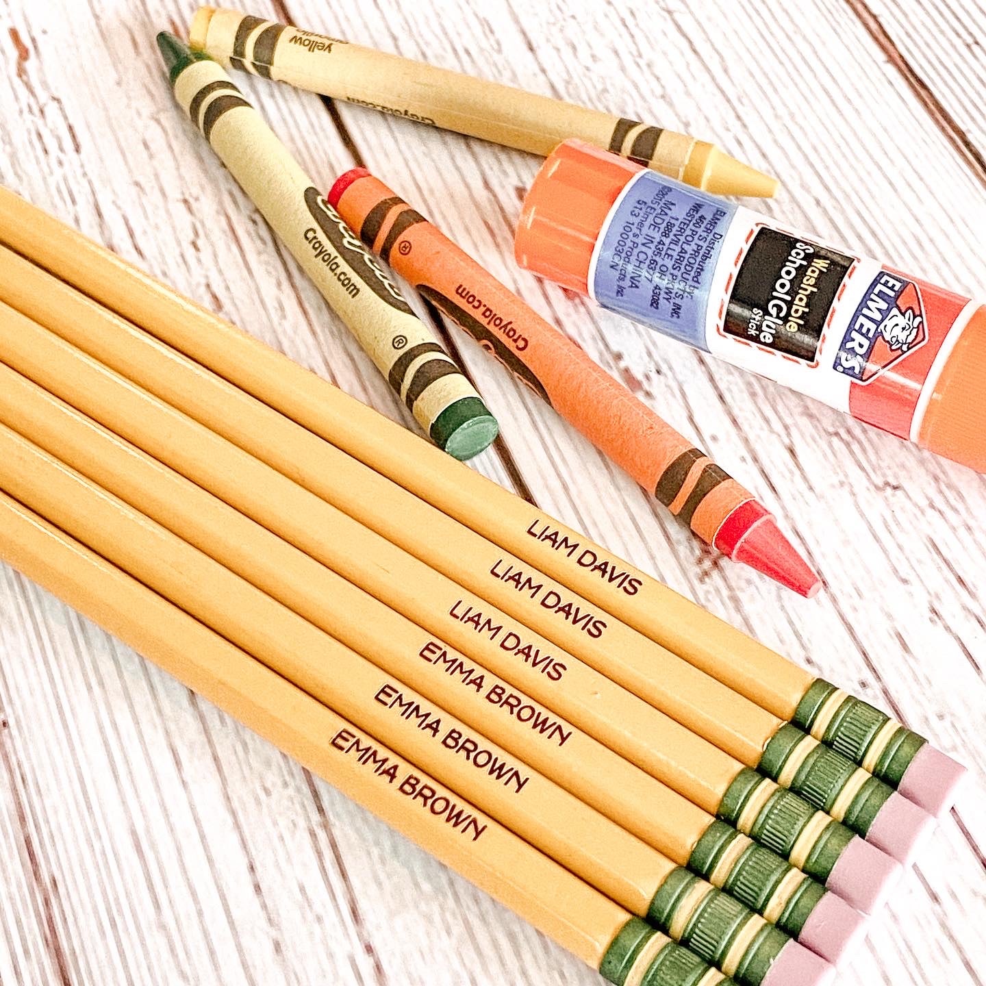 Custom Ticonderoga Pencil Set