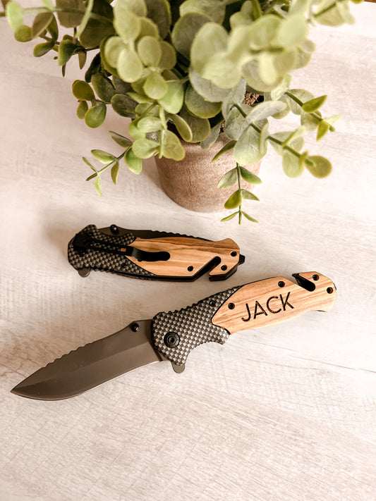 Pocket Knife Personalized with Name