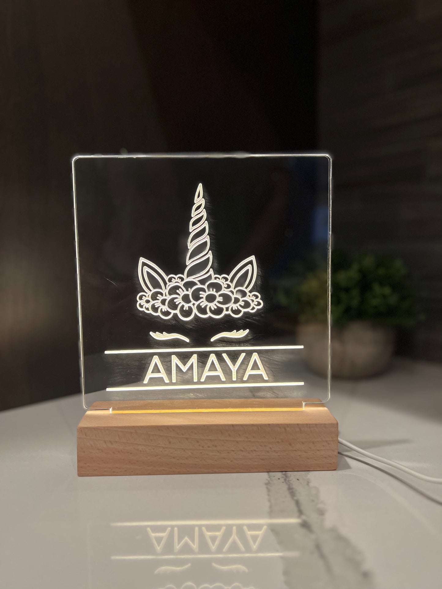 Personalized Night Light