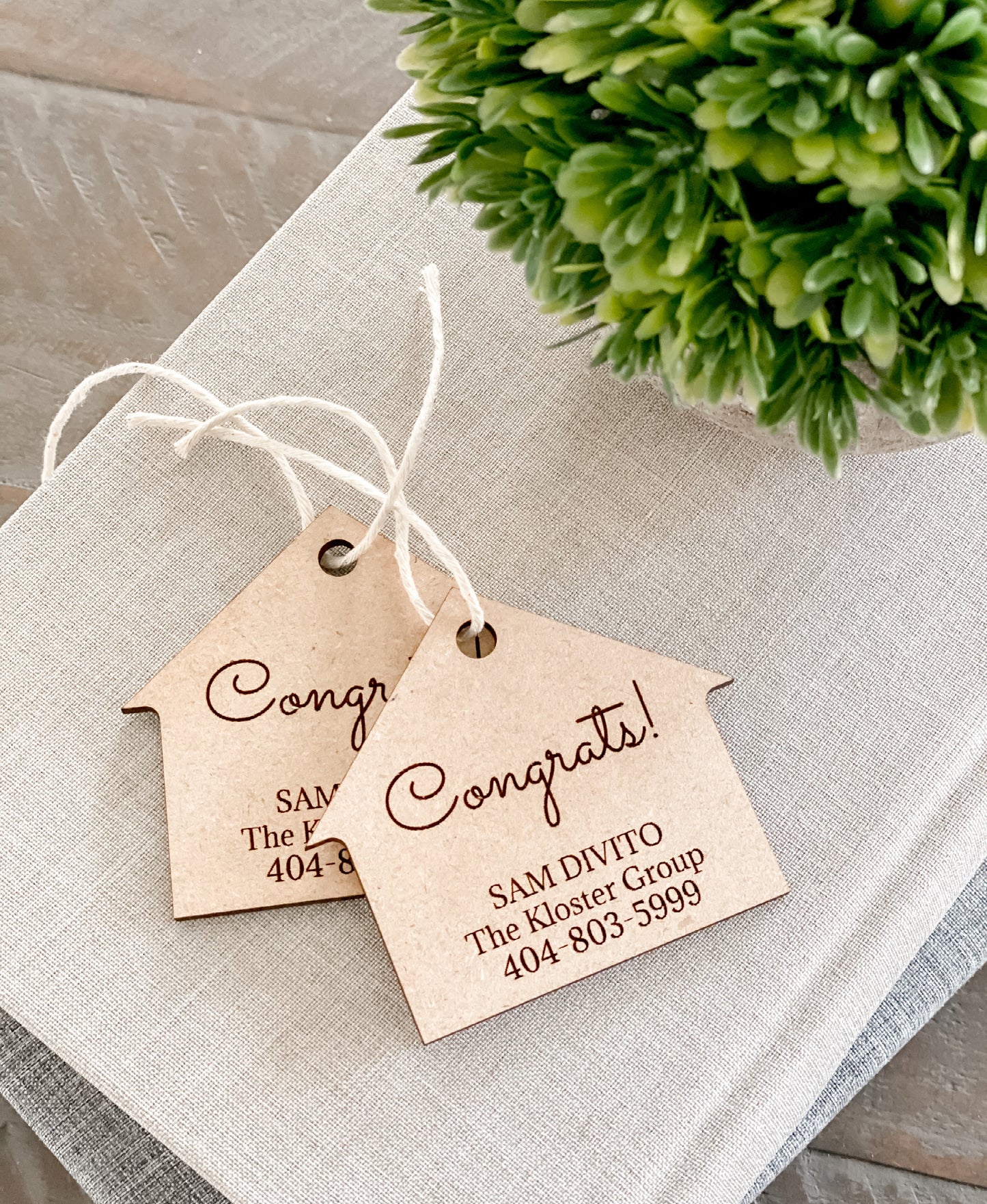 Realtor + Real Estate Gift Tags