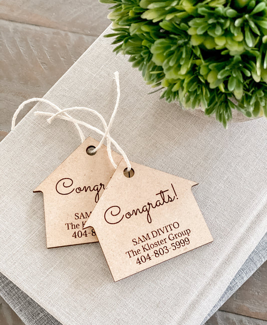 Realtor + Real Estate Gift Tags