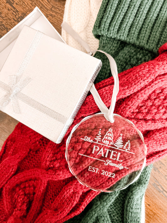 Crystal Christmas Ornament