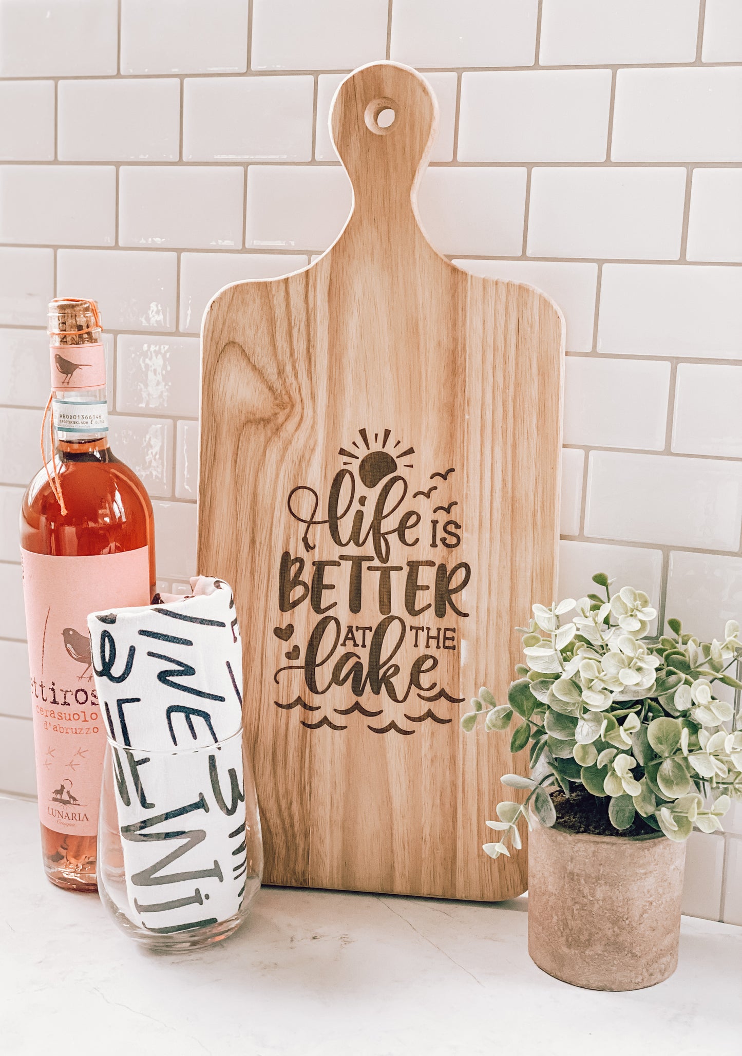 Life is Better at Lake Charcuterie Board