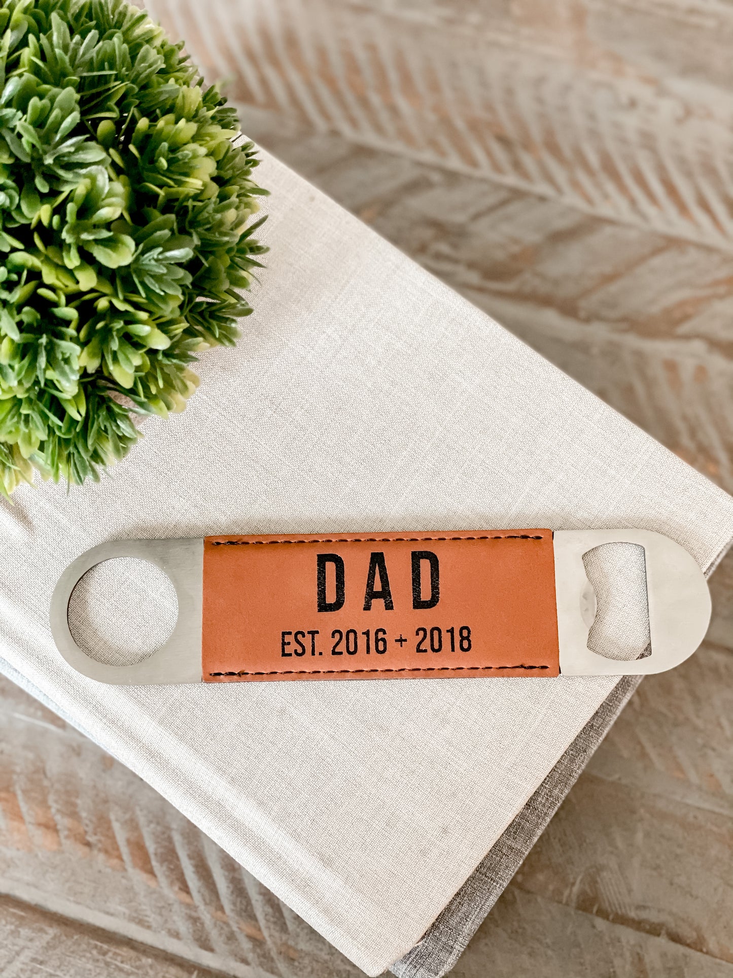 Personalized Bottle Opener for Dad