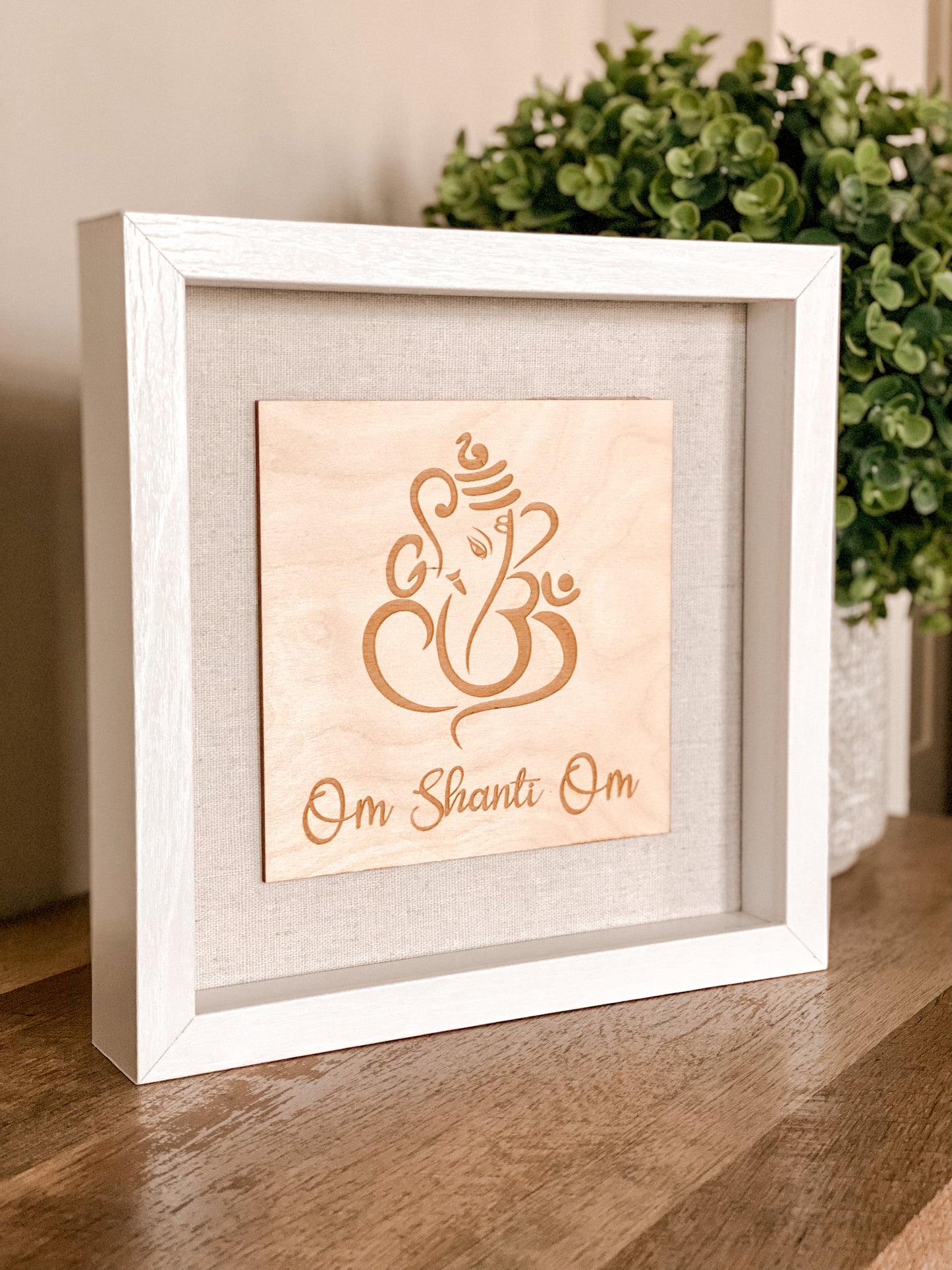 Lord Ganesh Frame Sign