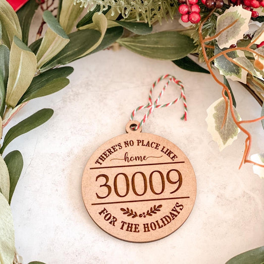 Zip Code Ornament